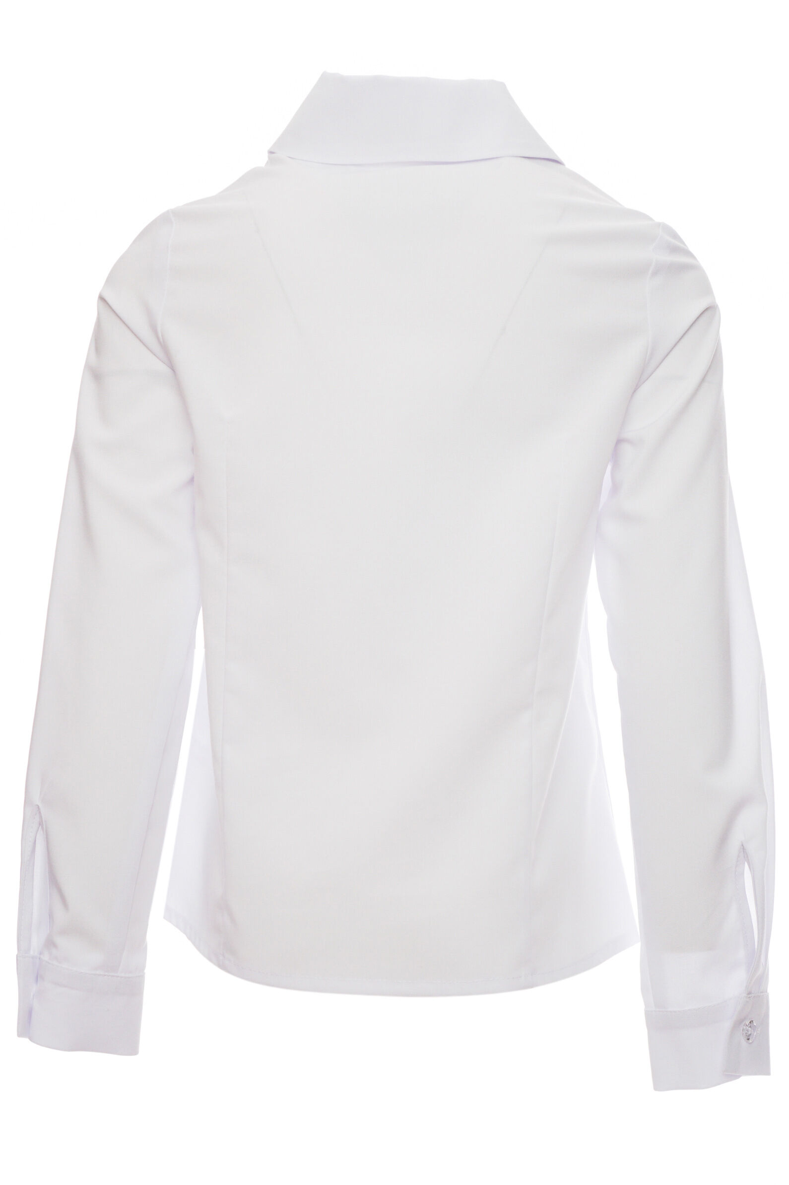 Блуза дев. АРТ.05157,бел,вис-пэ