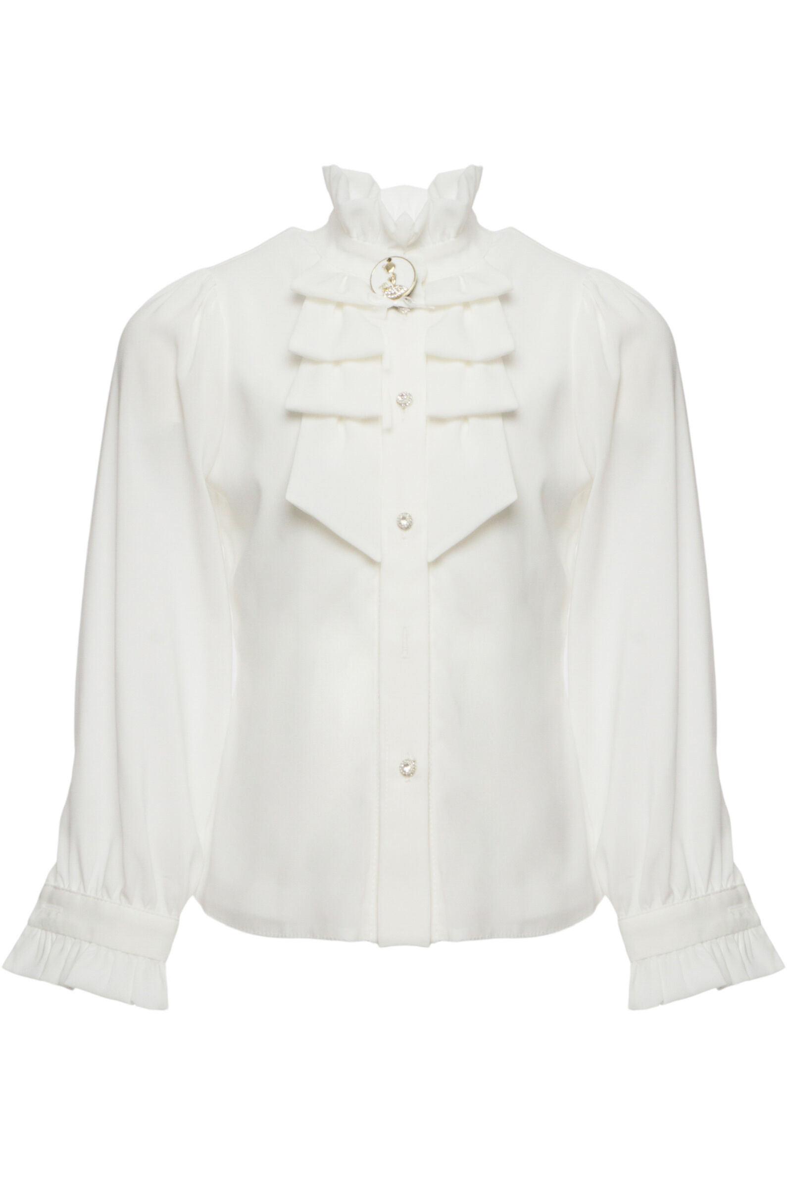 Блуза дев. АРТ.20046,мол,хл-эл