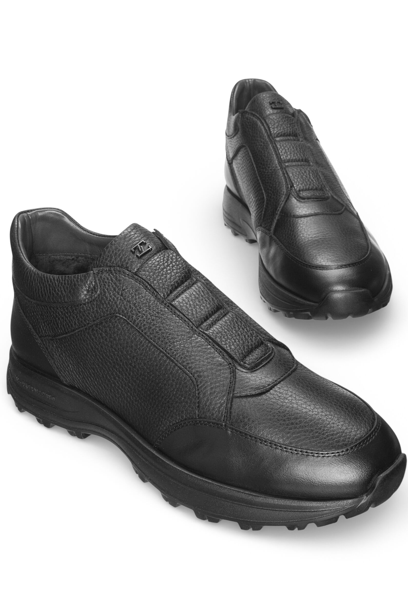 Ботинки муж. АРТ.7999,чер,н.к/н.м