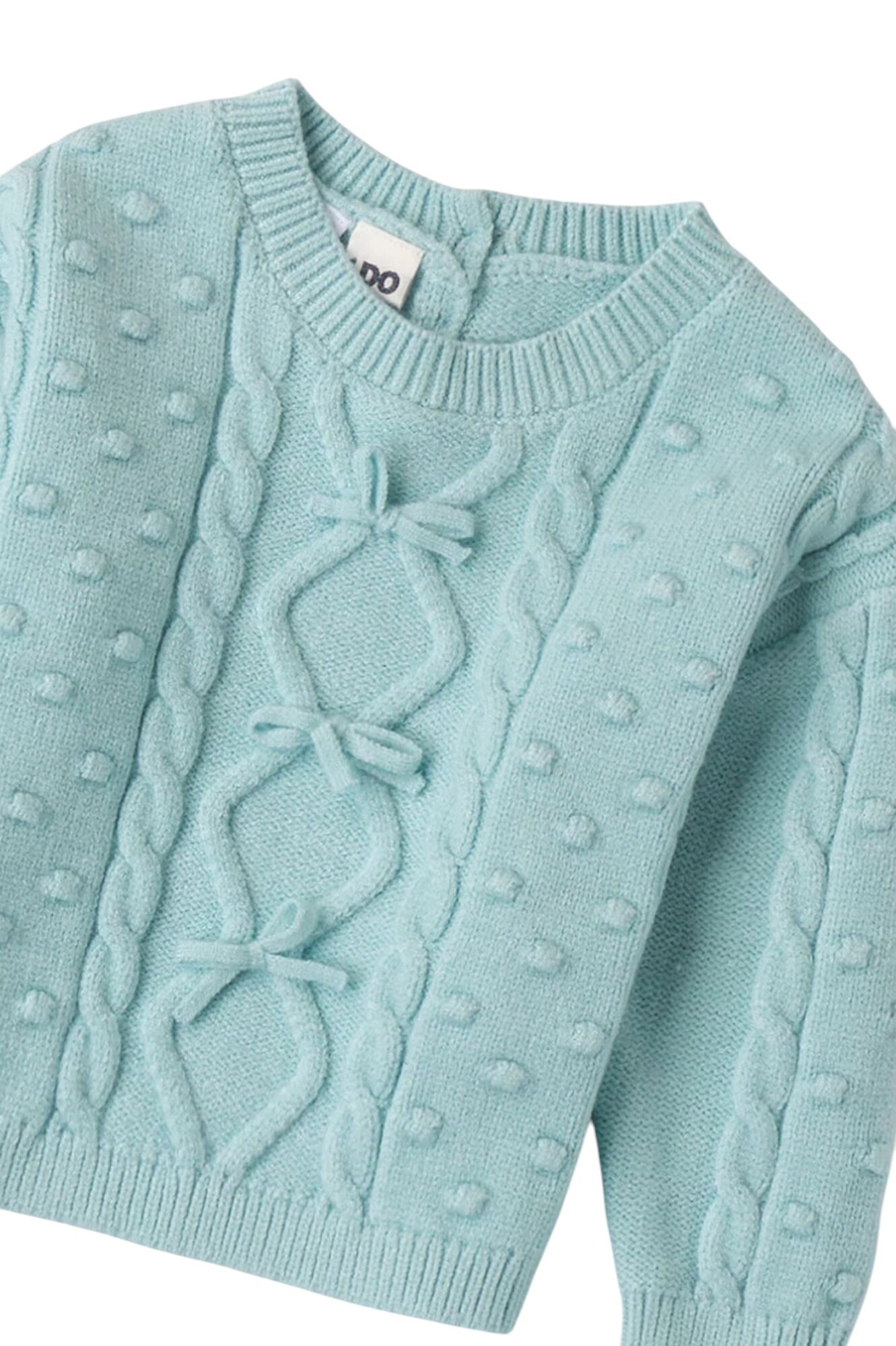 Джемпер дев. АРТ.4.A660.00,бирюз,вис-пэ-нейл