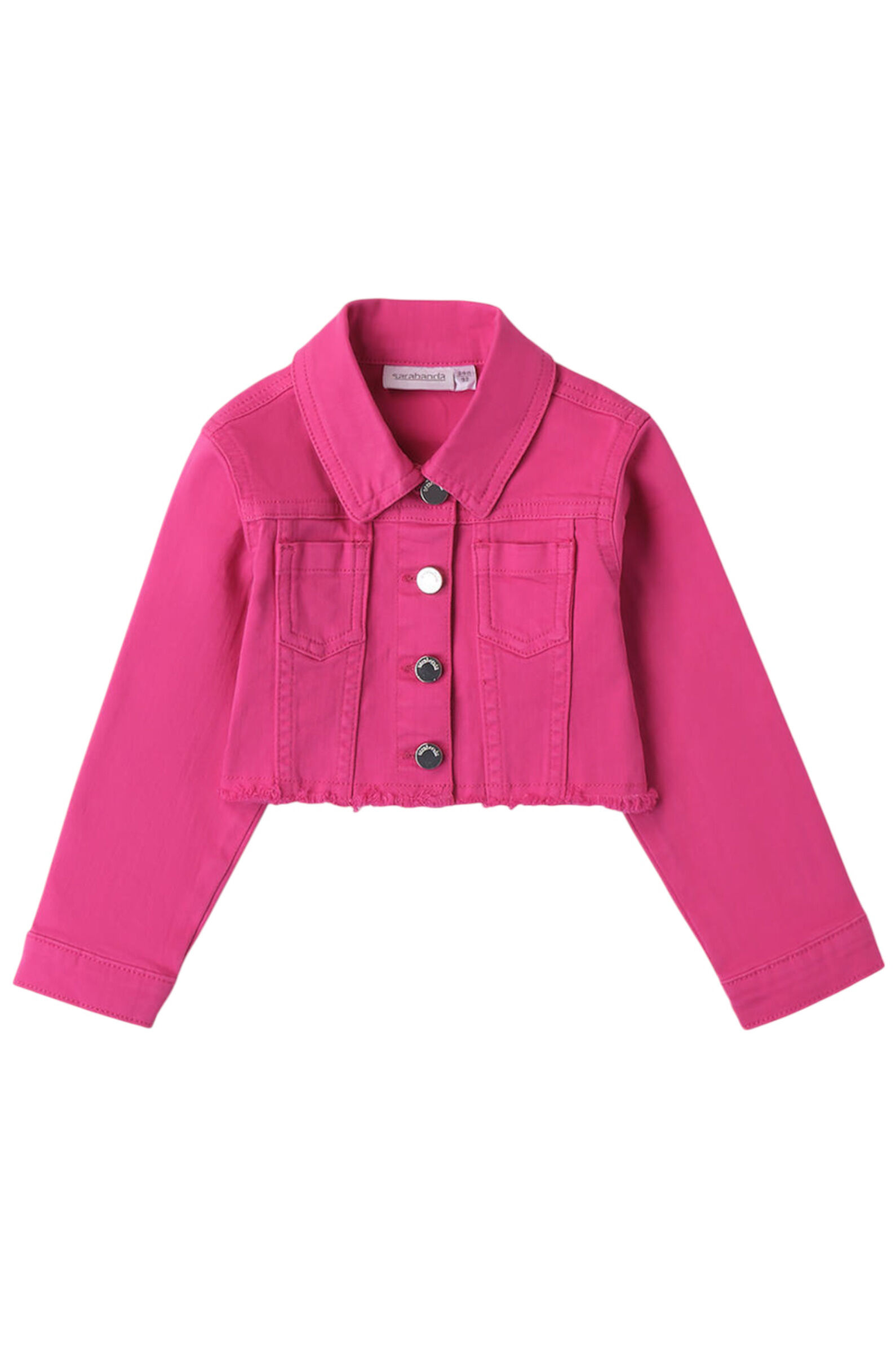 Джинсовка дев. АРТ.0.B238.00,фукс,хл-эл