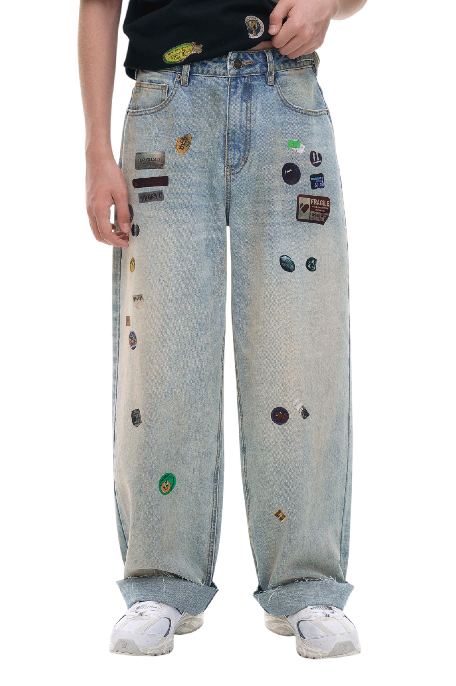 Джинсы АРТ.AA237352,гол,хл-пэ