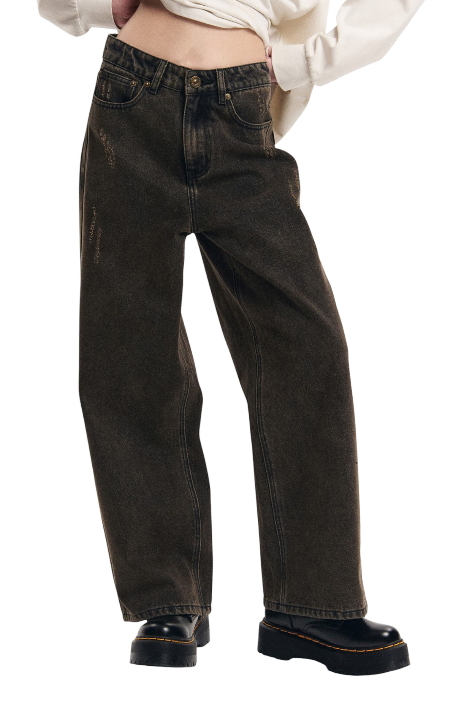 Джинсы АРТ.AT125393,кор,хл-пэ