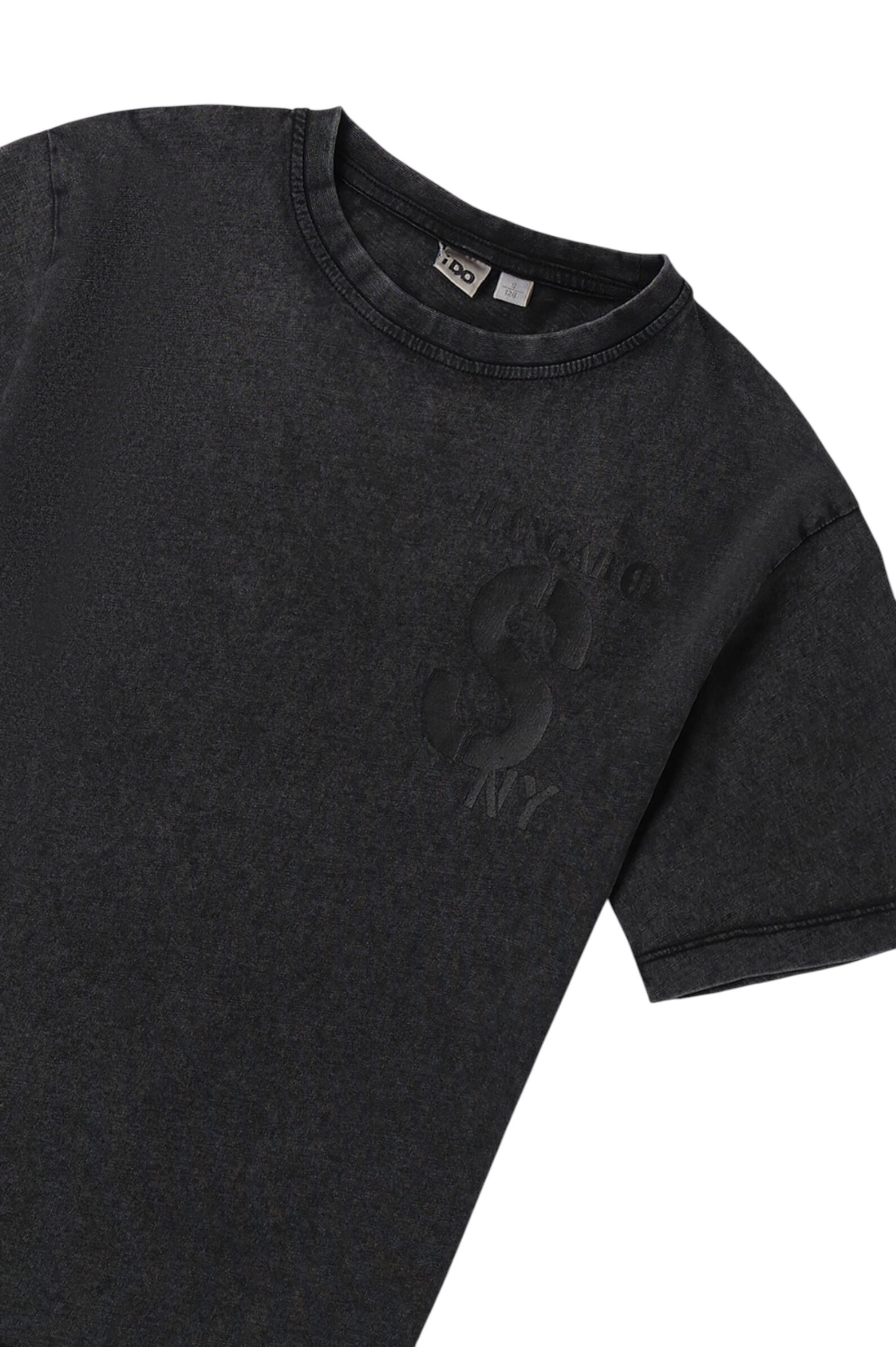 Футболка мал. АРТ.4.B626.00,чер,хл