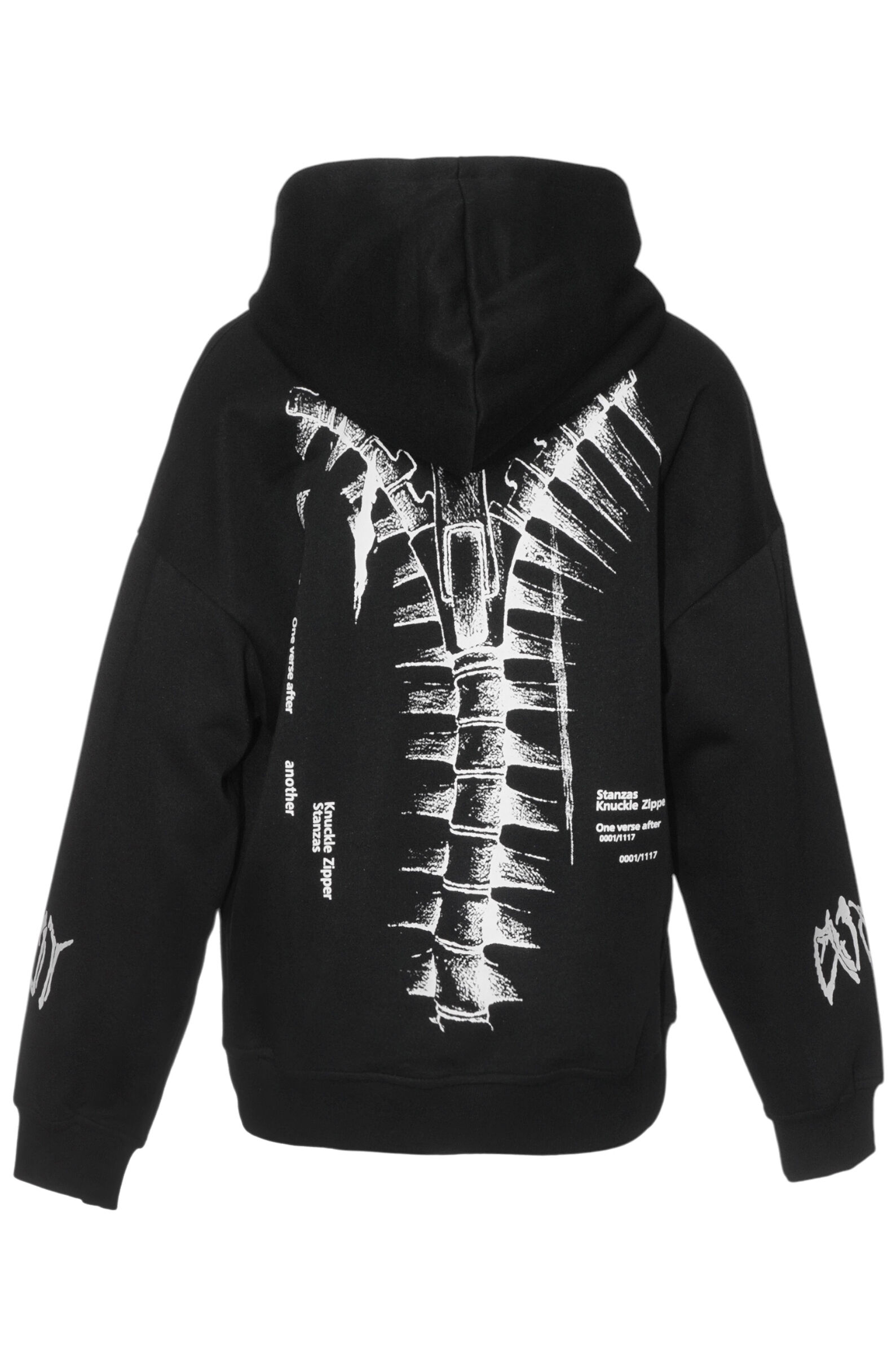 Худи АРТ.8201,чер,хл-пэ