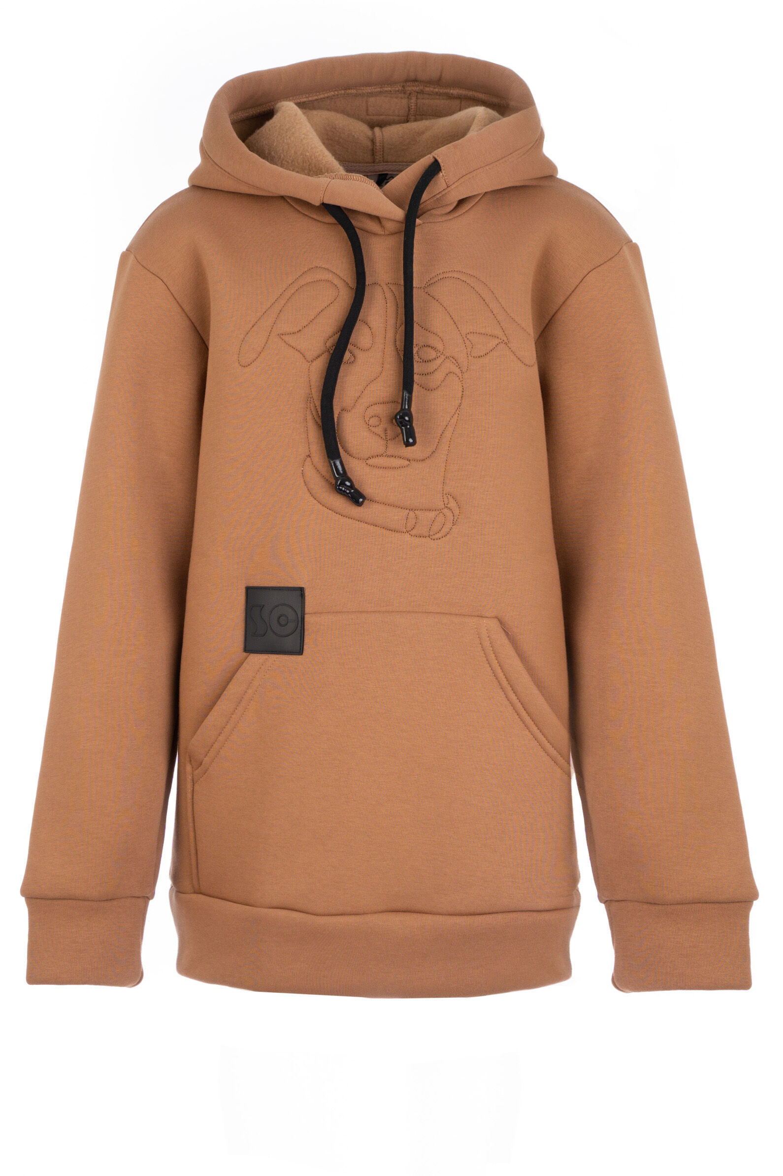 Худи дев. АРТ.SR170D302,беж,хл-эл