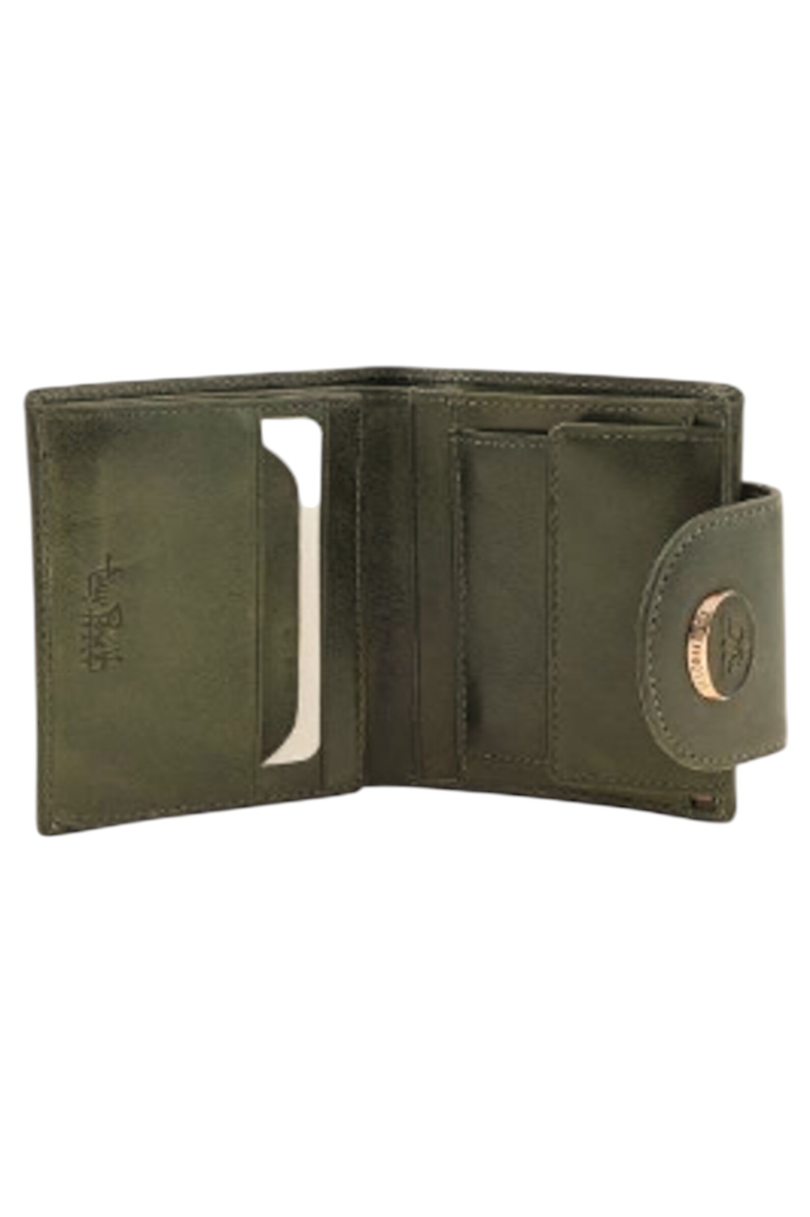 Кошелек муж. АРТ.94452/8,зел,н.к/н.к-тек