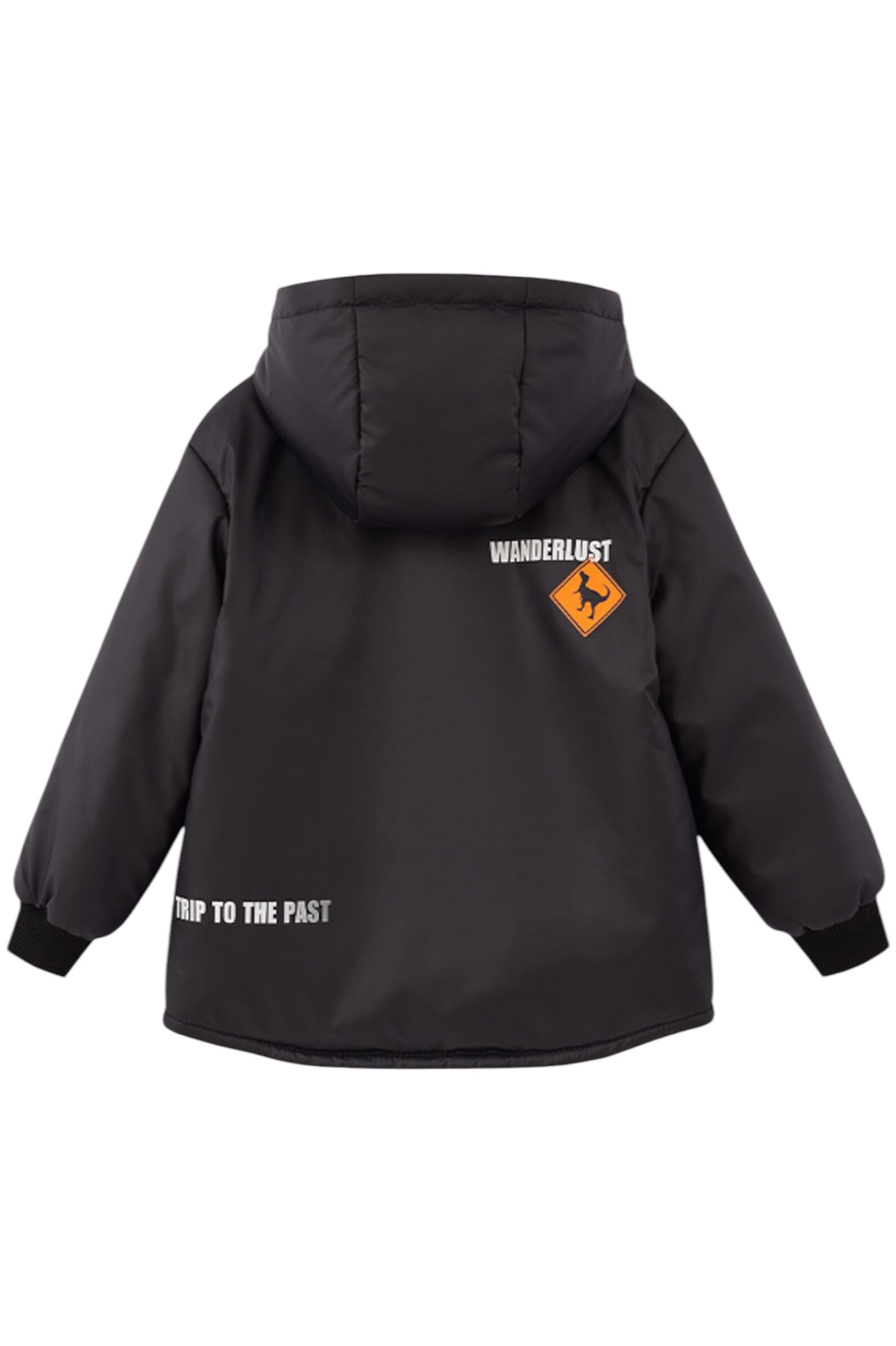 Куртка мал. АРТ.251034,чер-сер,пэ