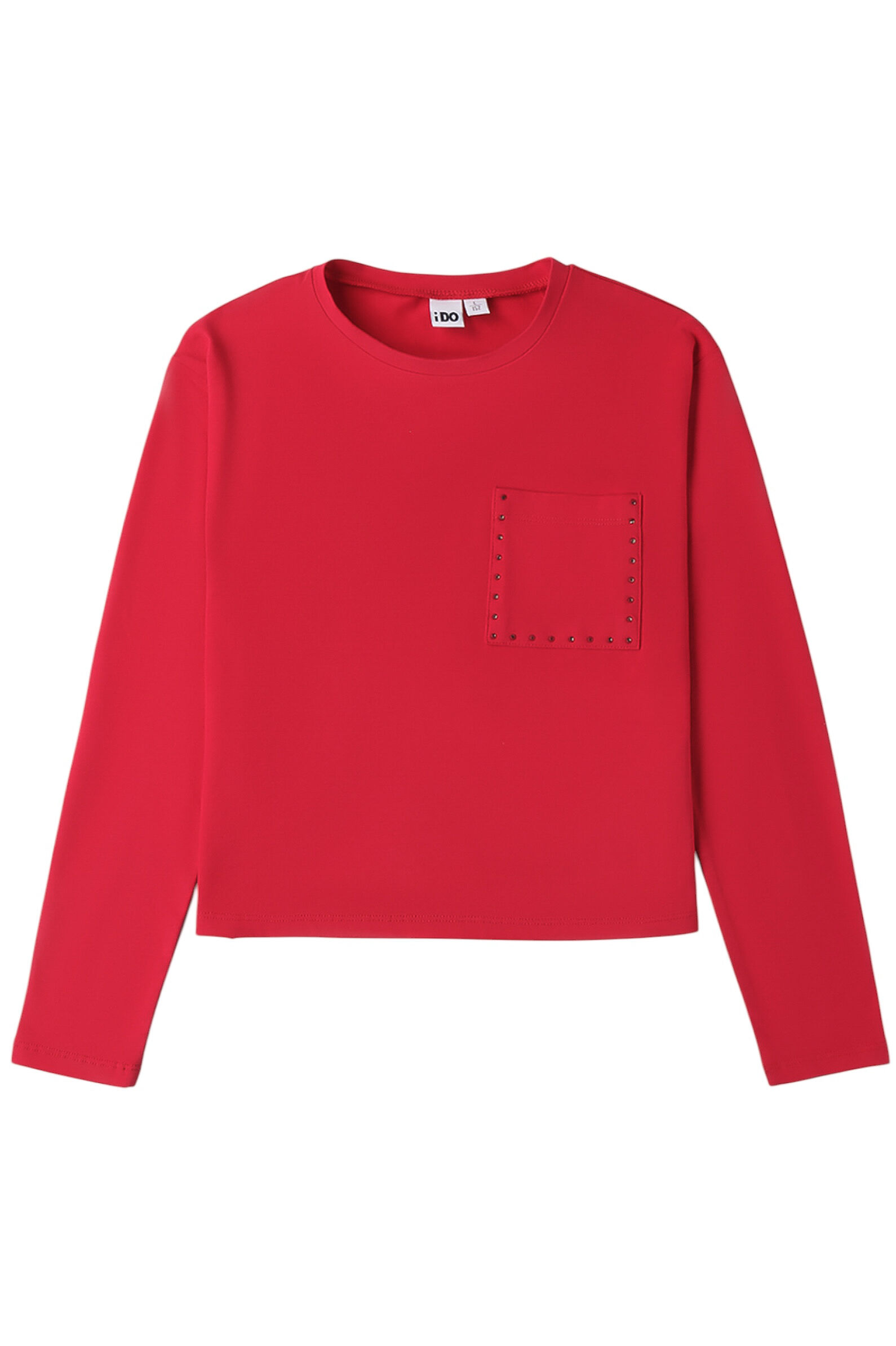 Лонгслив дев. АРТ.4.A860.00,крас,хл-эл