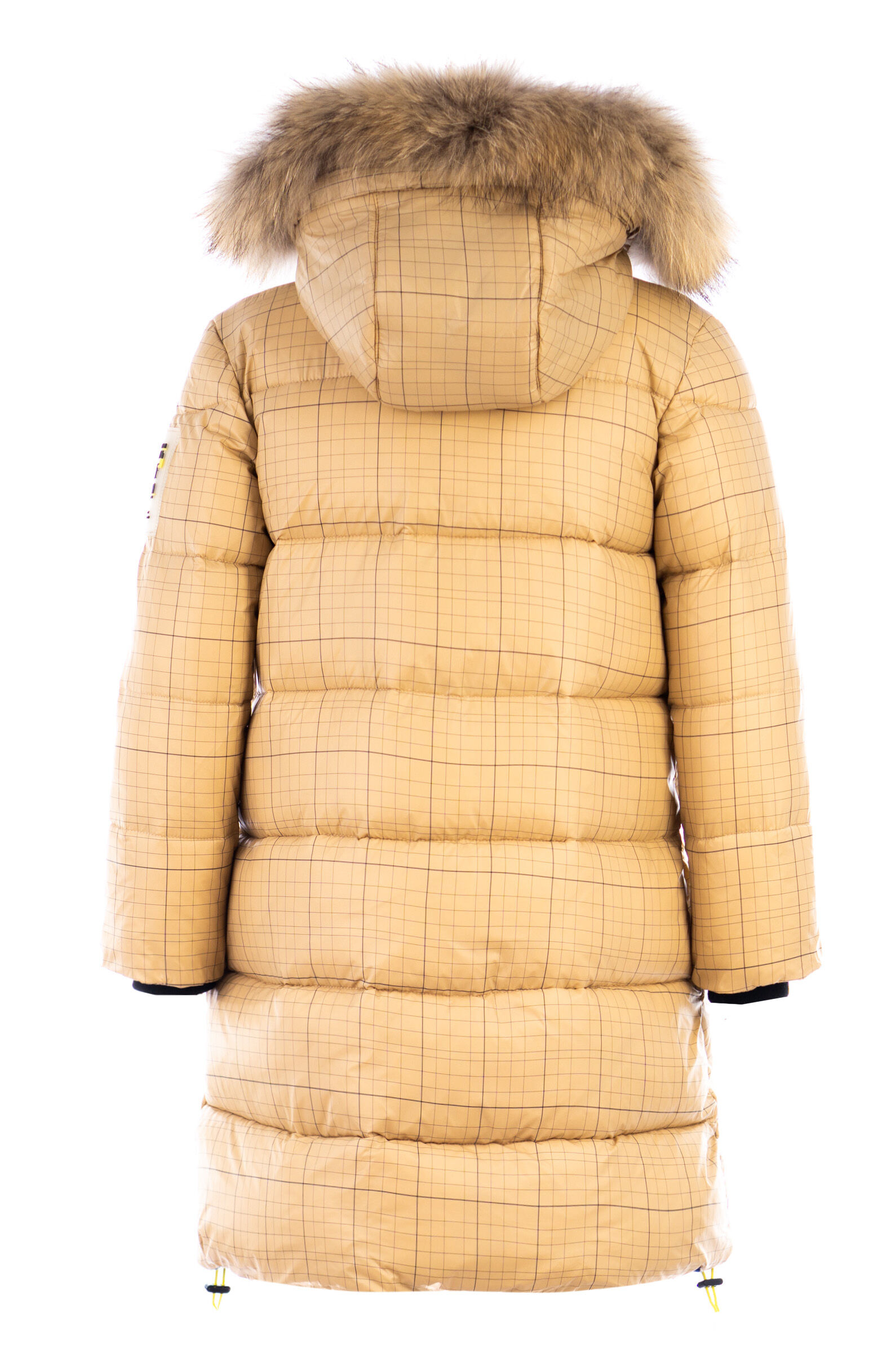 Пальто дев. АРТ.А322/15-427Л,беж,пэ/пэ/пэ