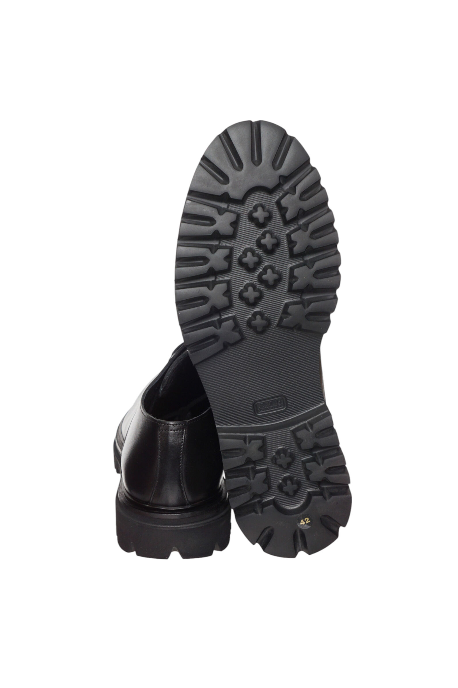 П/ботинки муж. АРТ.22900A057,чер,н.к/байка