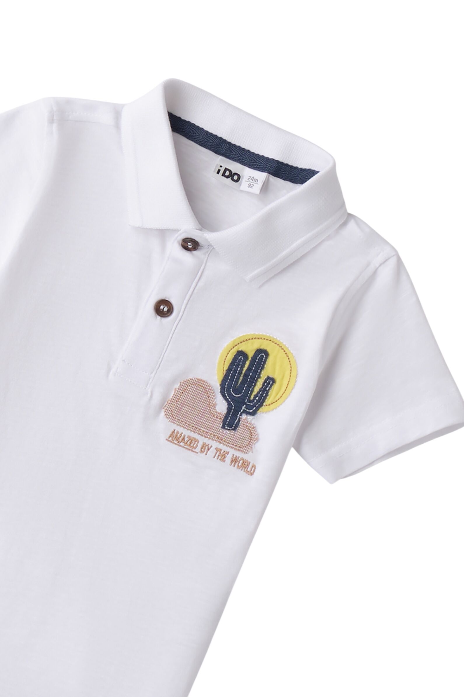 Поло мал. АРТ.4.B451.00,бел,хл