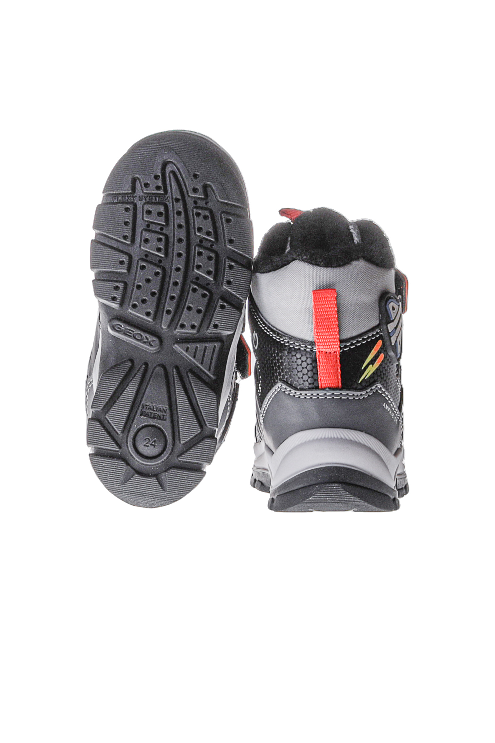 П/сапоги мал. АРТ.B163VC,сер,и.к-тек/шер-пэ