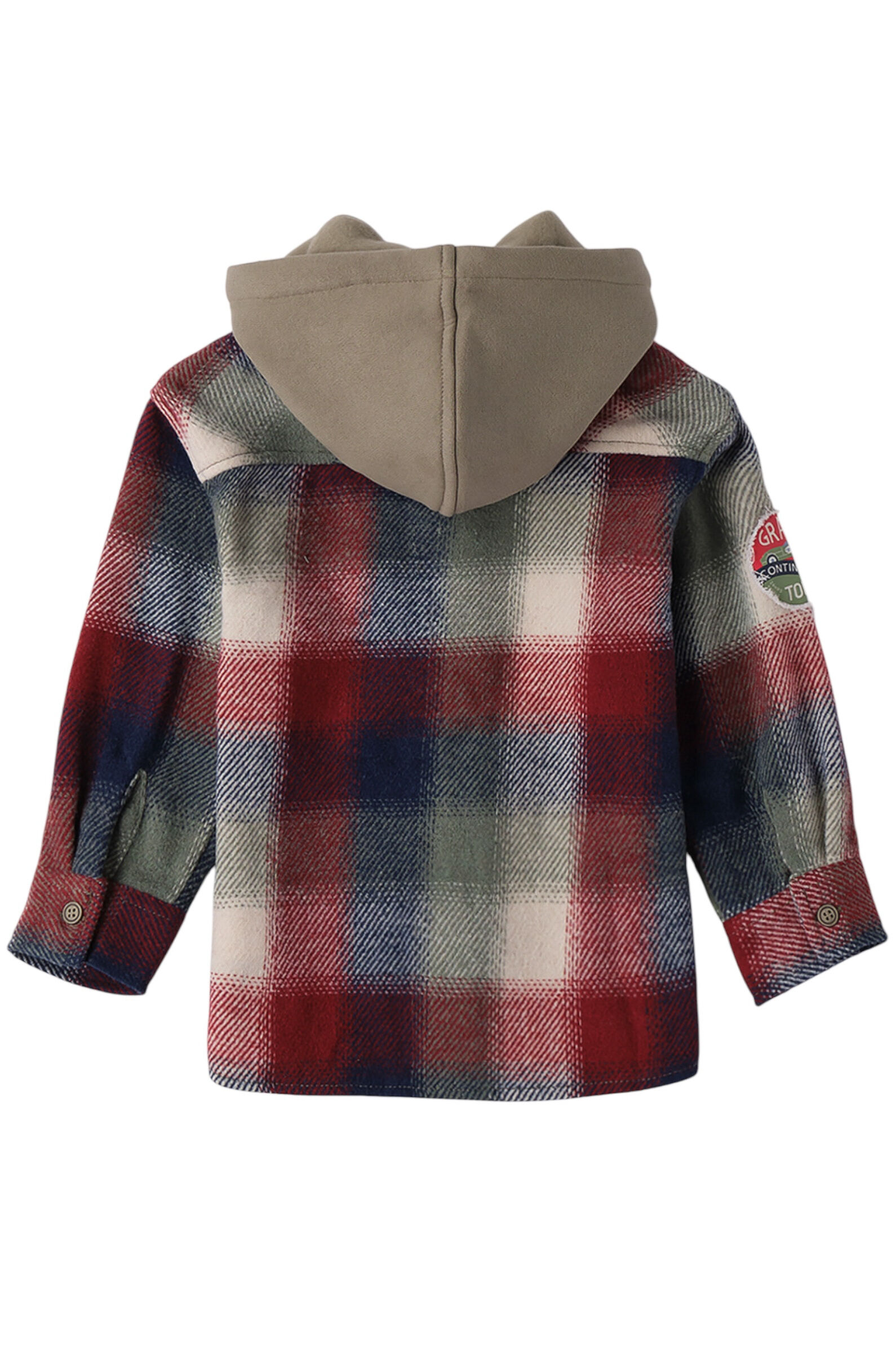 Рубашка мал. АРТ.0.F122.00,крас-син,акр-вис