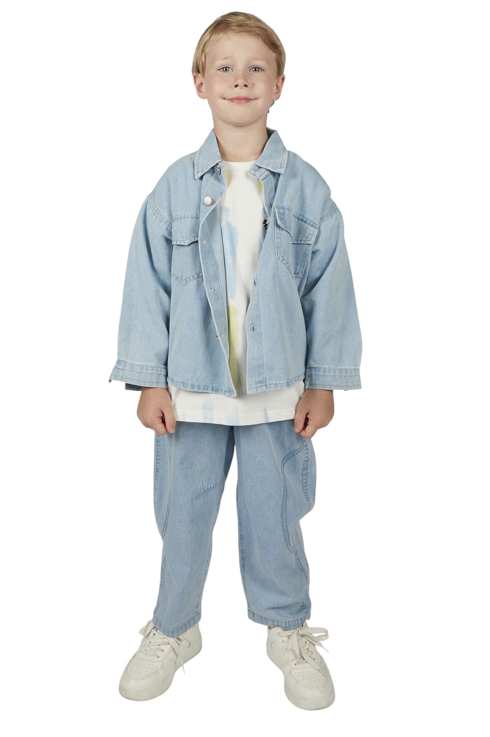 Рубашка мал.АРТ.B-SH36155,гол,хл