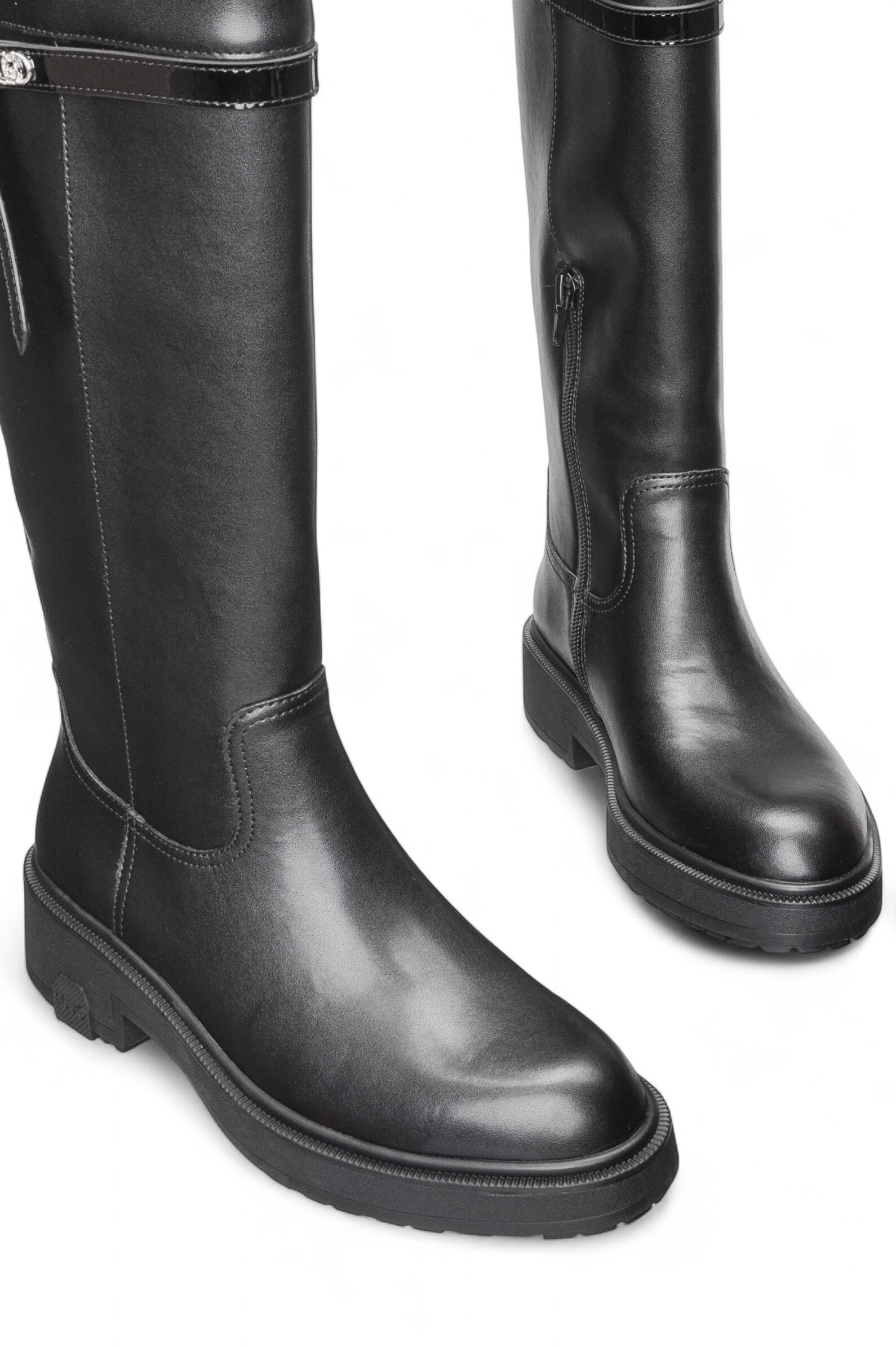 Сапоги женские жен. АРТ.SF5031P010222222,чер,н.к/и.к