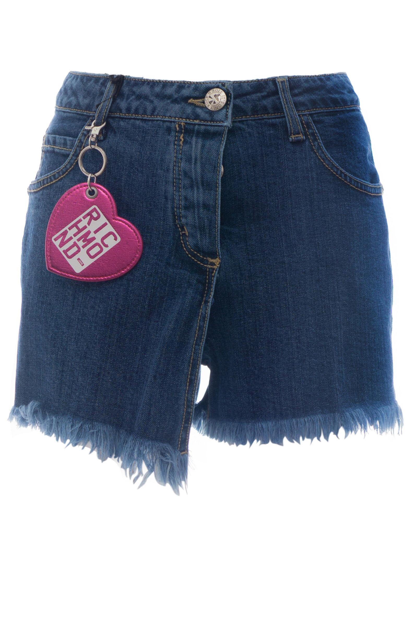 Шорты дев. АРТ.RGP24026SH,син,хл-эл