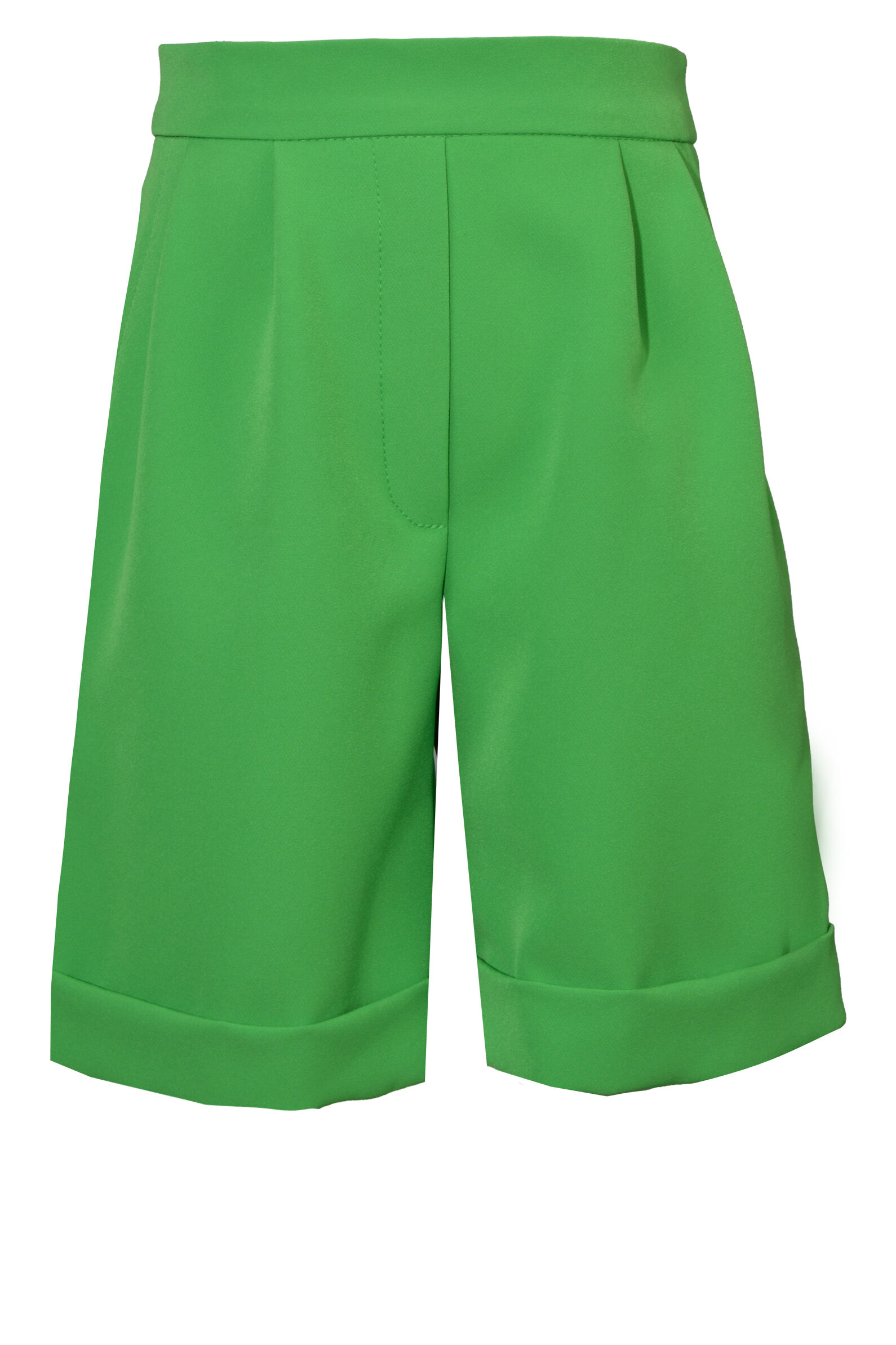 Шорты дев. АРТ.SR801G100,зел,вис-пэ