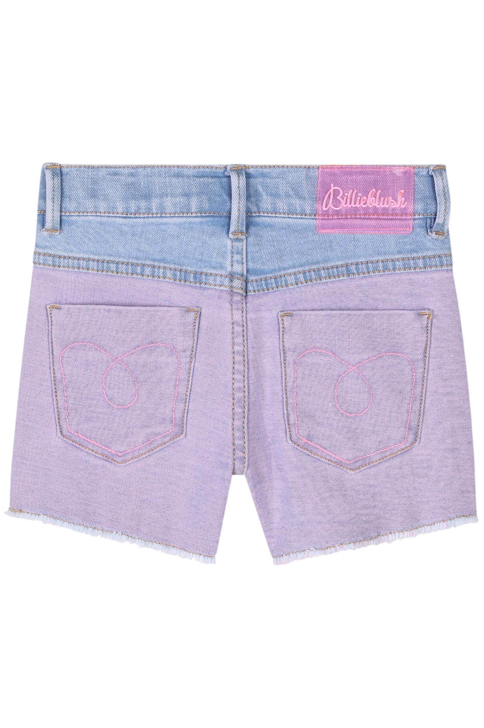 Шорты дев. АРТ.U20895/Z13,гол-роз,хл-эл