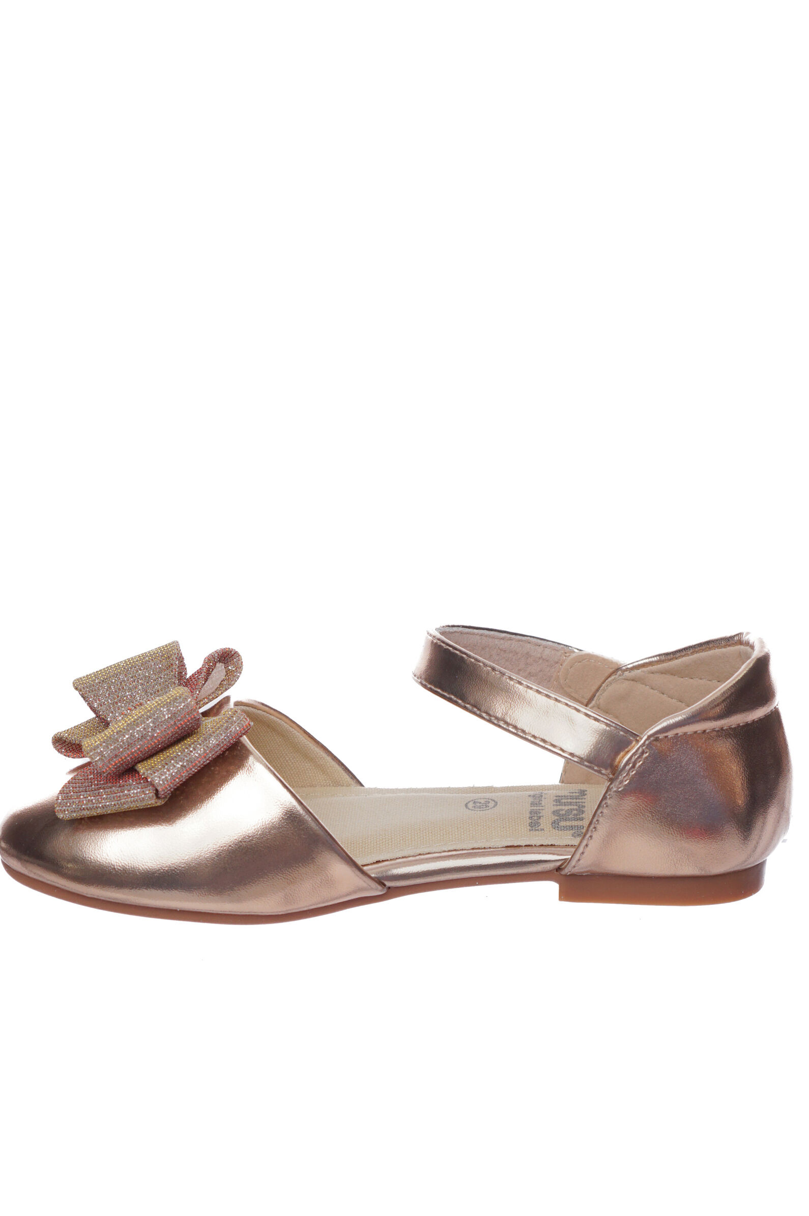 Туфли дев. АРТ.242194050062,бронз,и.к/тек