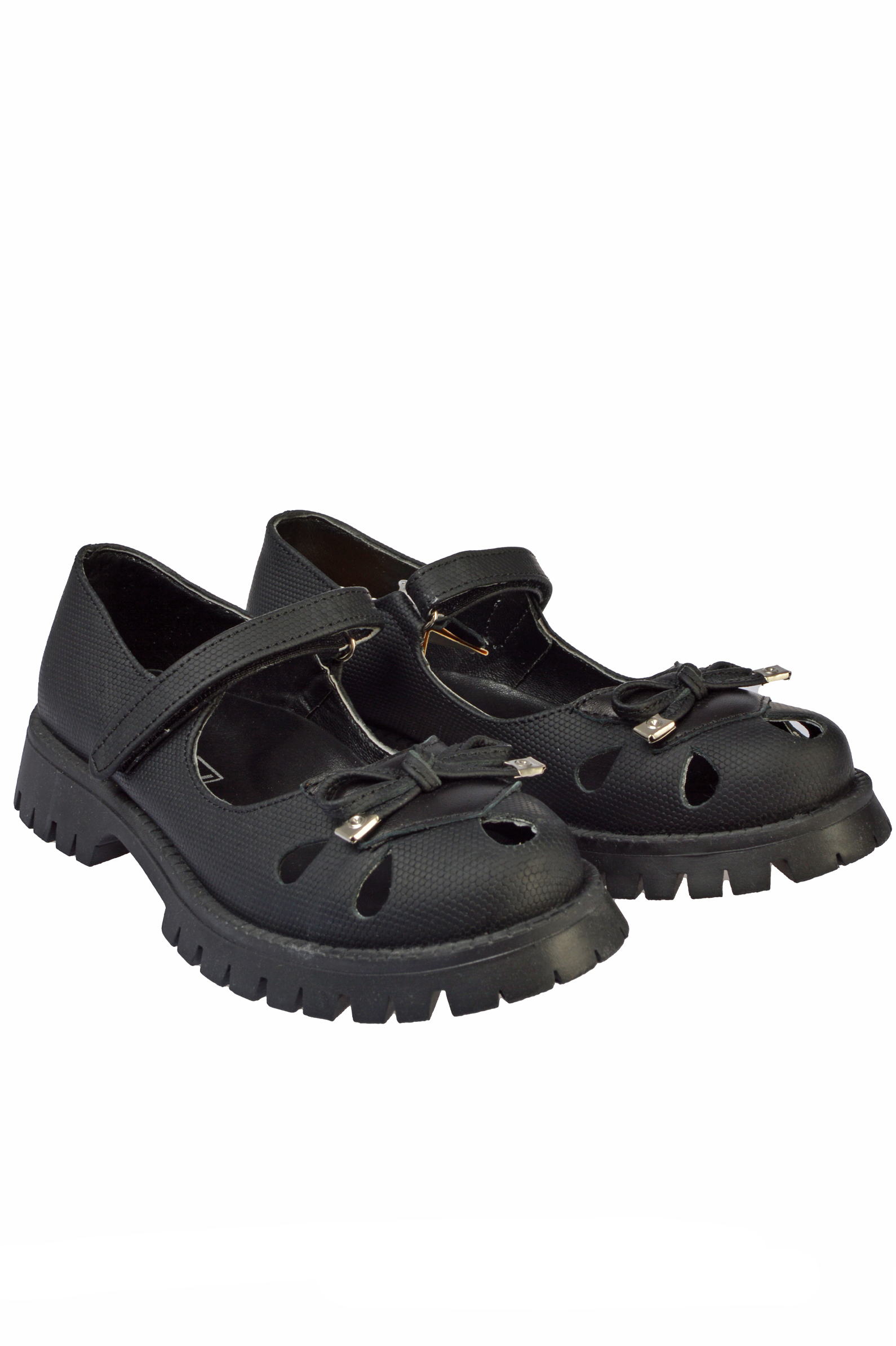 Туфли дев.АРТ.5-512102-2301,чер,н.к/н.к