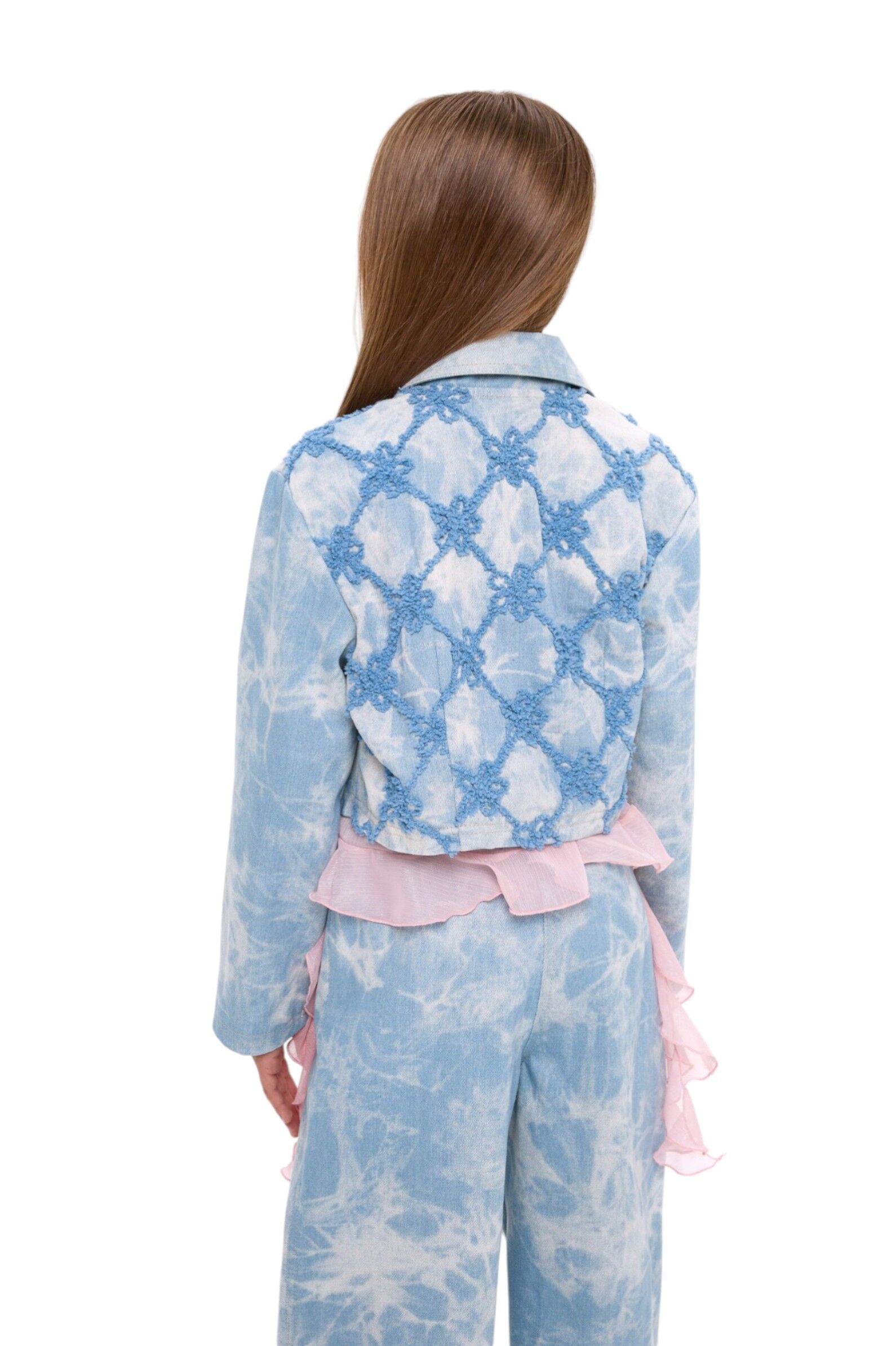 Жакет дев. АРТ.261168,гол,хл-пэ