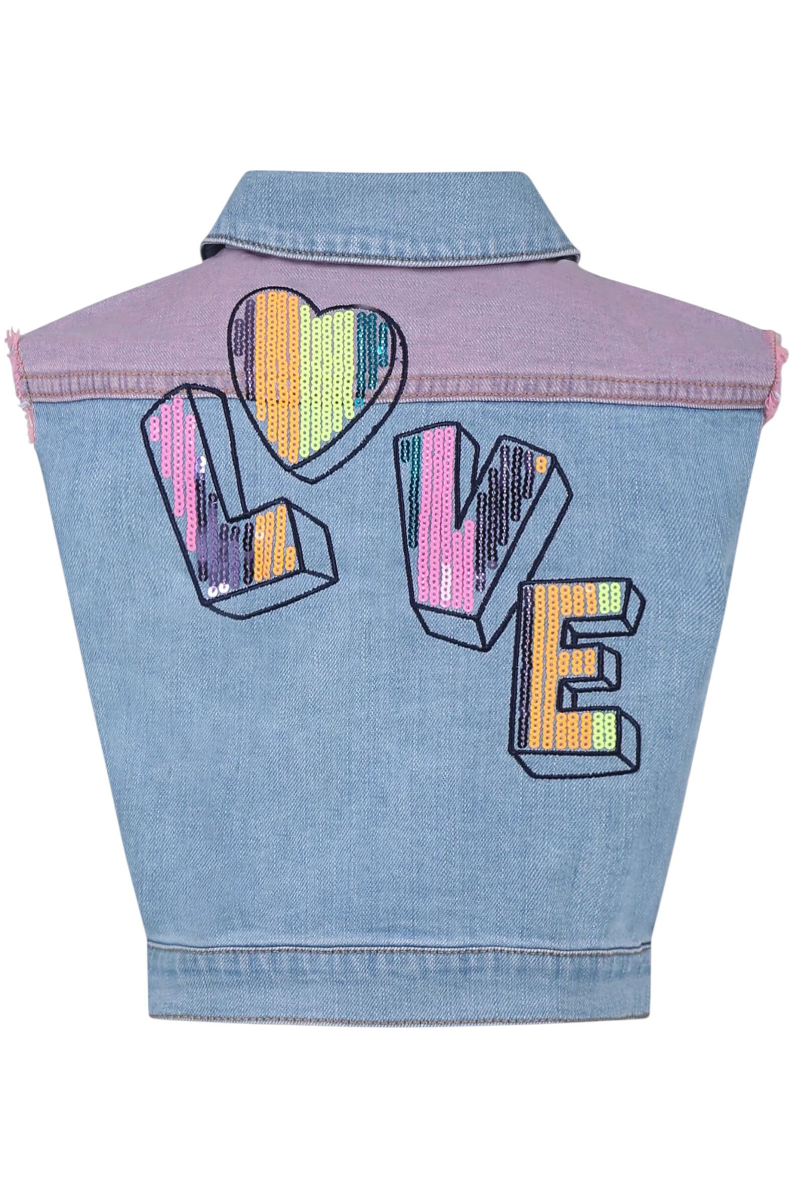 Жилет дев. АРТ.U21069/Z13,гол-мул,хл-эл